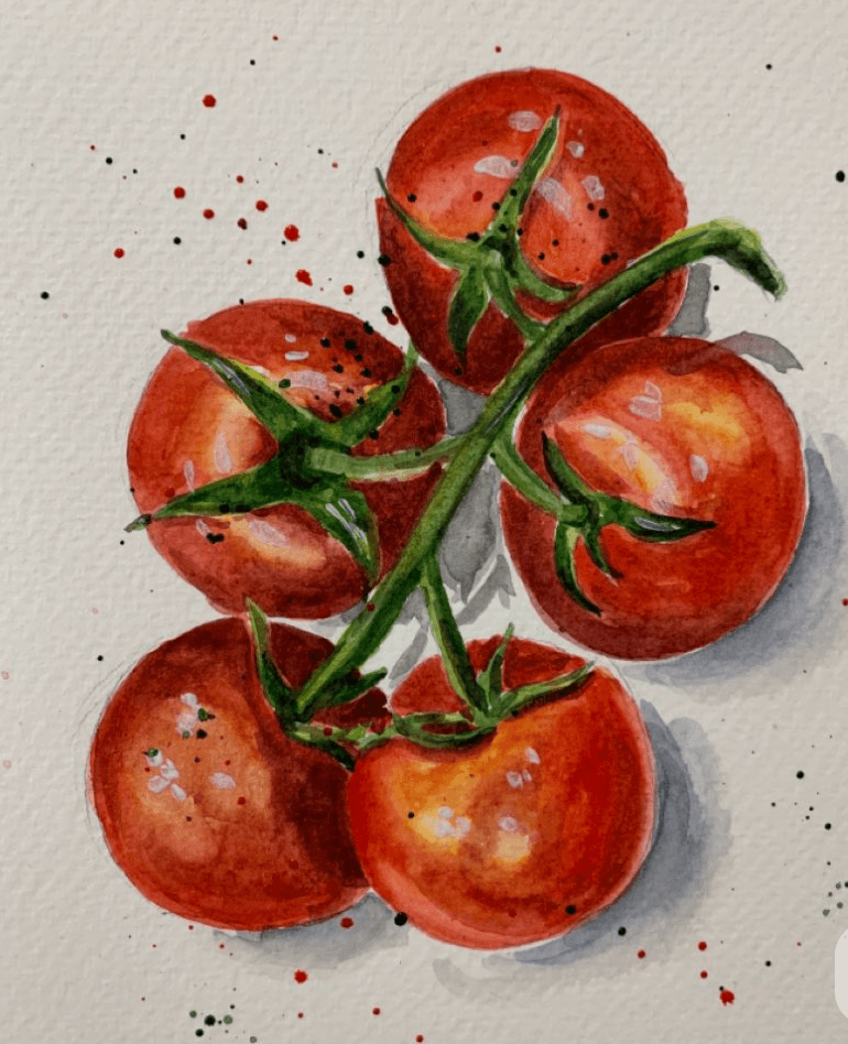 Tomates cherry frescos